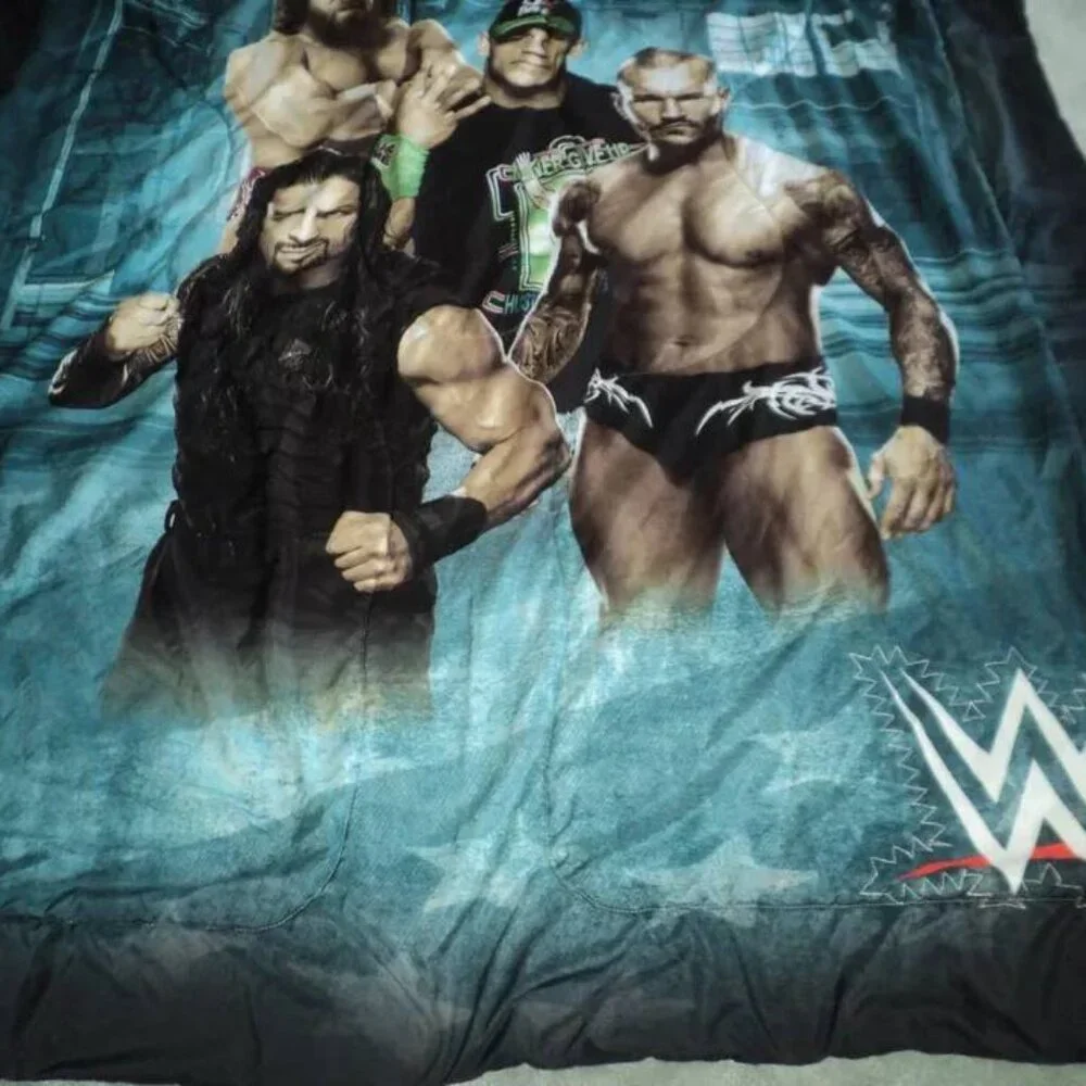 WWE Comforter Reversible Twin Size 64